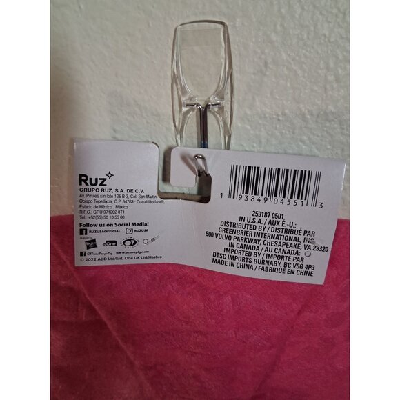 NWT Peppa Pig Santa Hat Christmas Winter Holiday Pink Children's One Size - Picture 5 of 5